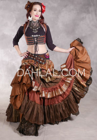 MOONLIGHT AVALON 25 Yard Silk Tiered Ruched Skirt