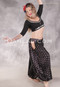LUNA JADE Draped Silk Brocade Harem Pant -Black, Silver and Plum