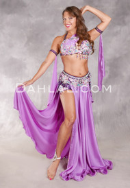 LILAC TWIST Egyptian Costume - Orchid, Purple, Silver and Multi-color