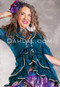 Twilight Tales Metallic Overbust Tail Vest
