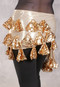 ALEXANDRIA Sassy Saidi Hip Wrap - Gold with Gold