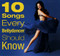 10 Songs Every Bellydancer Should Know, Belly Dance CD image