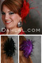 FEATHER FLOWER #2, Belly Dance Fashion Accessory image