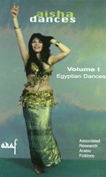 Aisha Dances Volume 1 - Egyptian Dances, Belly Dance DVD image