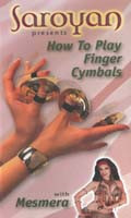 Saroyan presents How To Play Finger Cymbals with Mesmera, Belly Dance DVD image