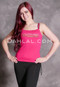 fuchsia belly dance tank top