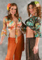 SAHARA Gypsy Warp Top in Assorted Prints by Off The Nile