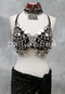 Ancient Reflections II Silver Coin Bra Cover