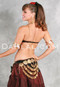 Back View on Model wearing a Black Bra