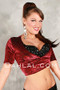 KIYA Cap Sleeved Wrap Top image