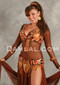 Chocolate SEKHMET Body Stockings by Off the Nile 