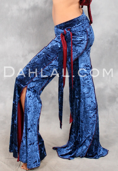 MAKARA Pant With Hip Wrap by Off The Nile - Dahlal Internationale