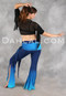 Turquoise and Navy Blue Gradient