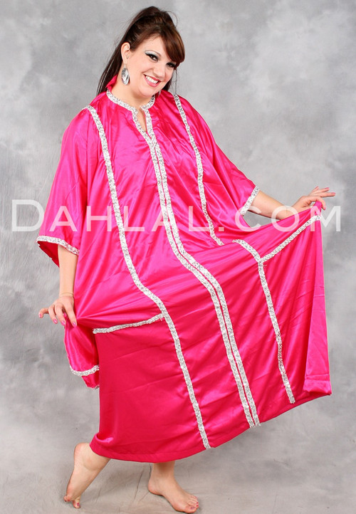 Shimmering Saudi, Khaleegi Dress or Thobe for Saudi Dancing