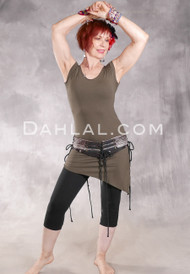 Asymmetrical Tunic Top by Queen of Hearts