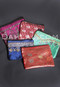 Zipper Bags Shown in Several Colors