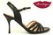 BRASILERA Black Transfer Leather Tango Shoe in Size 38, from LUNATANGO