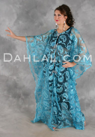 DAKAHLIA Sequined Open Style Cover-Up by Off the Nile