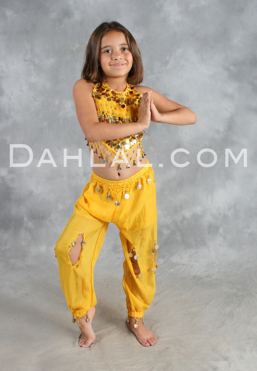 ARABIAN PRINCESS, Children's Belly Dance Costume