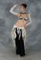 Ivory Retro Lace Fringe Tribal Belt with Tribal Accessories