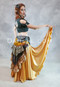 Gold Charmeuse Skirt