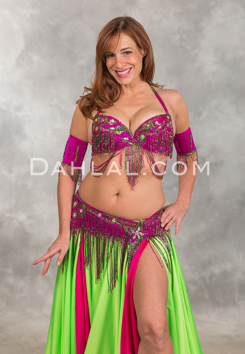 Belly Dance Tribal Sequined Bra Top, 34A / 34B, Gift Idea