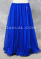 Royal Blue Glitter Chiffon Skirt