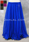 Royal Blue Glitter Chiffon Skirt