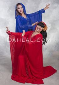 Royal Blue and Red
