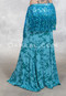 Sapphire Vista Turquoise Printed Skirt
