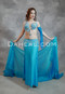 Turquoise Egyptian Belly Dance Costume