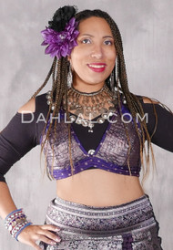 Purple Tribal Halter Top