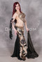 black and gold Egyptian costume