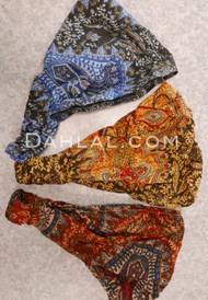 Paisley Headband, Belly Dance Hair Accessories