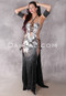Black and Silver Egyptian Beaded Dress