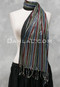 Woven Striped Scarf 4