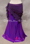SELKET Lace and Ribbon Shawl - Purple
