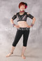 Front View Shown Worn with Our Faux Leather Crop Top