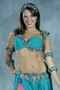 SPIRALING JEWELS by Pharaonics of Egypt, Egyptian Belly Dance Costume, Available for Custom Order image