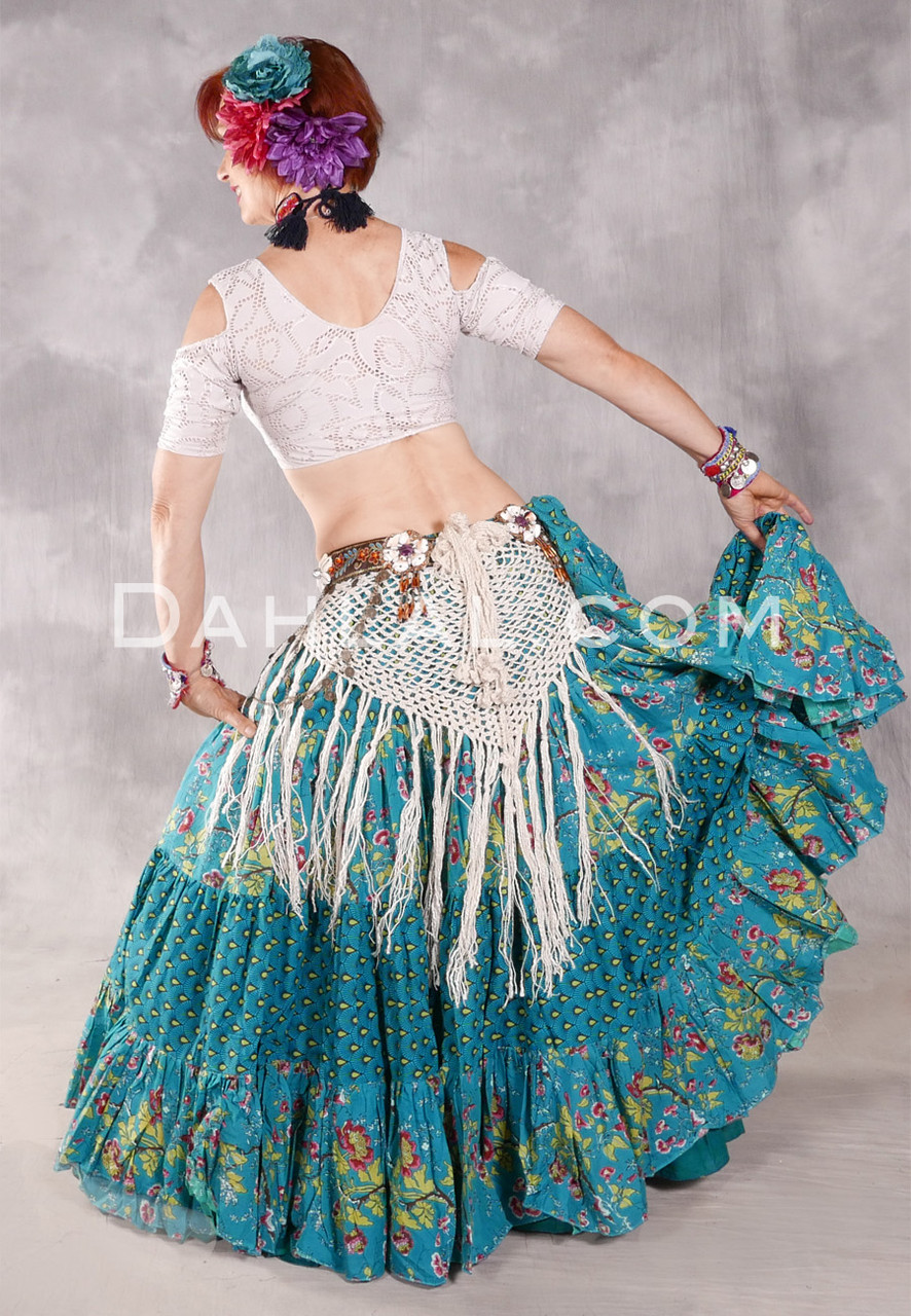 25 Yard Tribal Belly Dance Gypsy Skirts for Women India  Ubuy