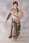 PHARAOH'S JEWEL Egyptian Costume - Black, Nude, Gold and Red