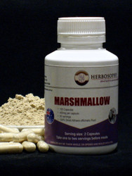 Marshmallow Loose Herb, Powder or Capsules @ Herbosophy