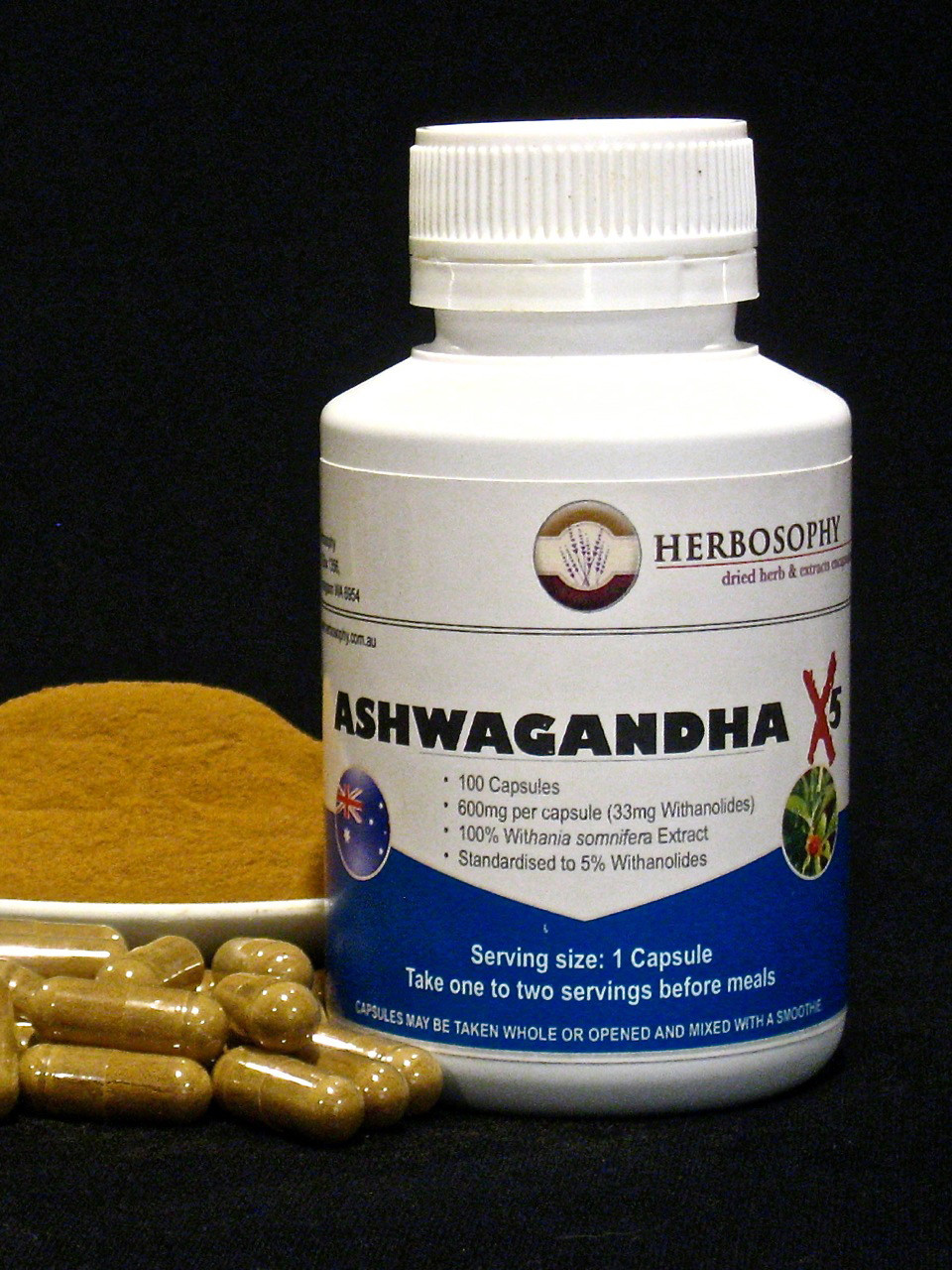 Buy Ashwagandha X5 (5 Withanolides) Australia 100 Caps Herbosophy Buy Ashwagandha X5 (5 Withanolides) Australia 100 Caps Herbosophy
