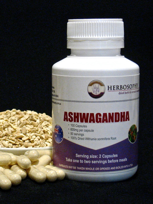 Ashwagandha Powder & Capsules @ Herbosophy Australia
