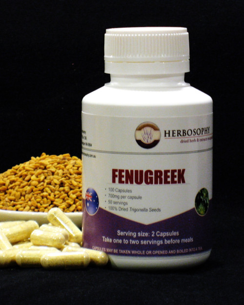Fenugreek Seed Loose Herb, Powder or Capsules @ Herbosophy