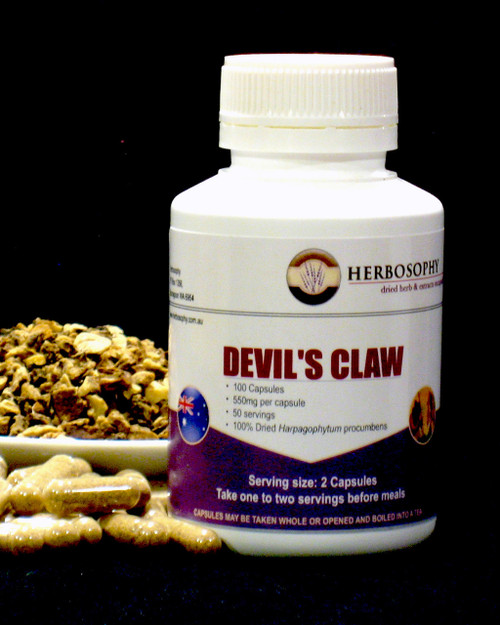 Devil's Claw Root Loose Herb, Powder or Capsules @ Herbosophy