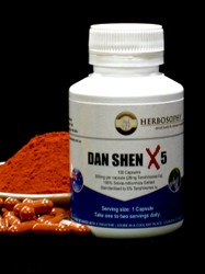 Dan Shen X5 (5% Tanshinones IIa) Capsules & Loose Powder