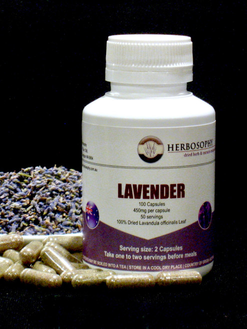 Lavender Capsules, Tea, Powder @ Herbosophy