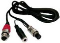 Heil CC-1-K Straight Microphone Cable XLR4 to Kenwood 8-pin (8ft)