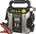 STANLEY J309 Portable Power Station Jump Starter: 600 Peak Amps, 3.1A USB Ports, Battery Clamps 